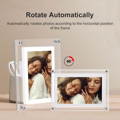 Porta Retratos Digital IPS HD de 5” – Calidad, Estilo y Tecnología
